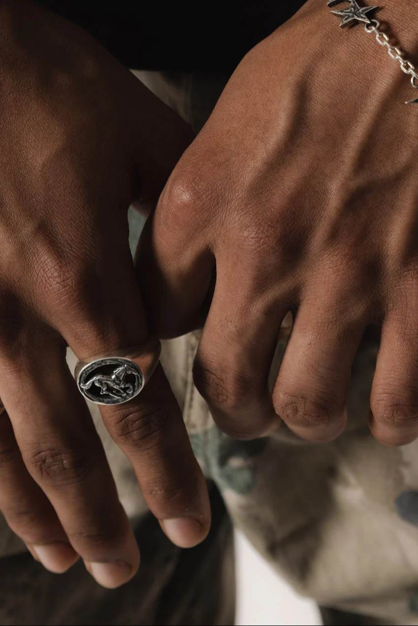 Sterling Signet Ring - Image 4
