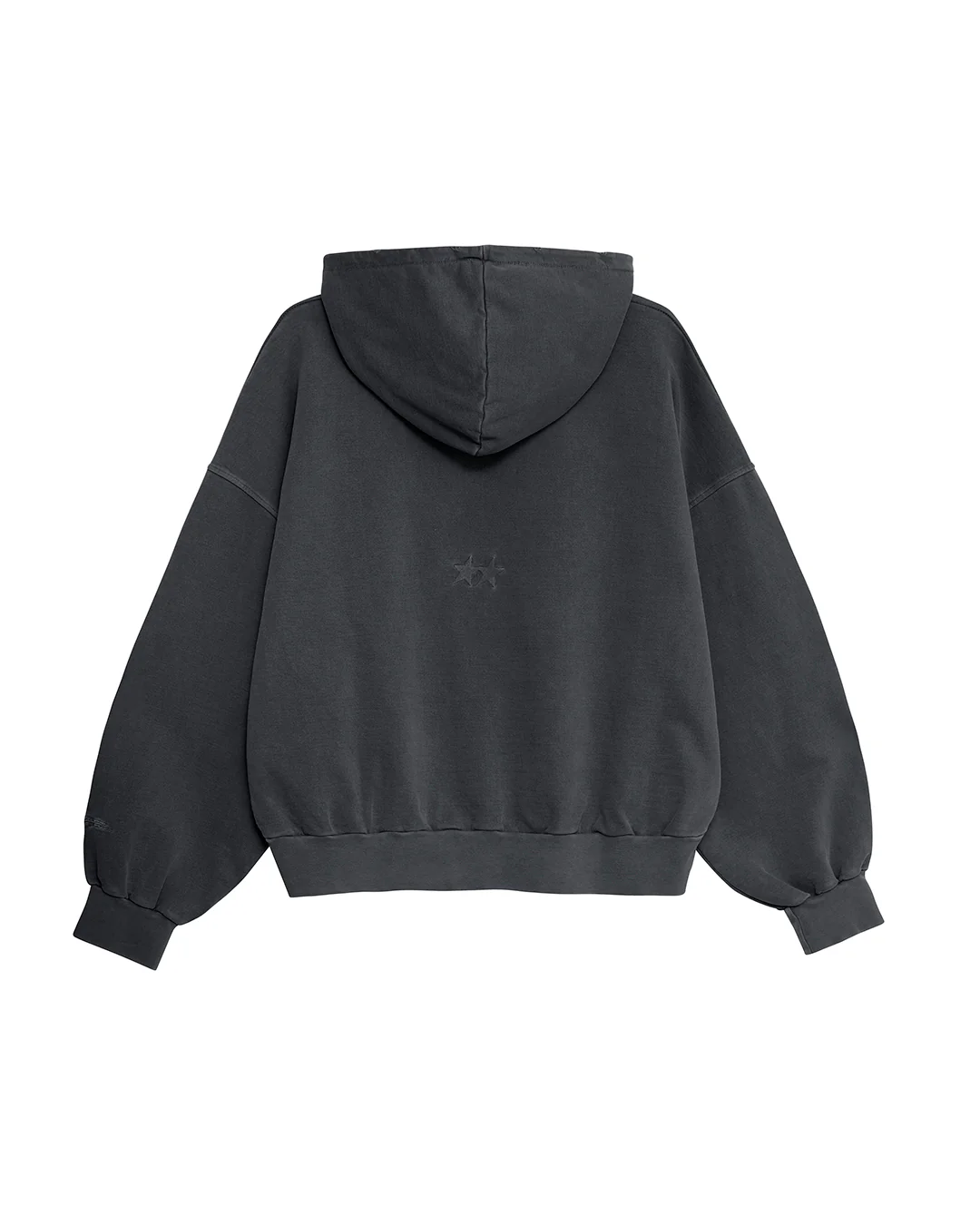 Stone Washed Black Icon Hoodie - Image 7
