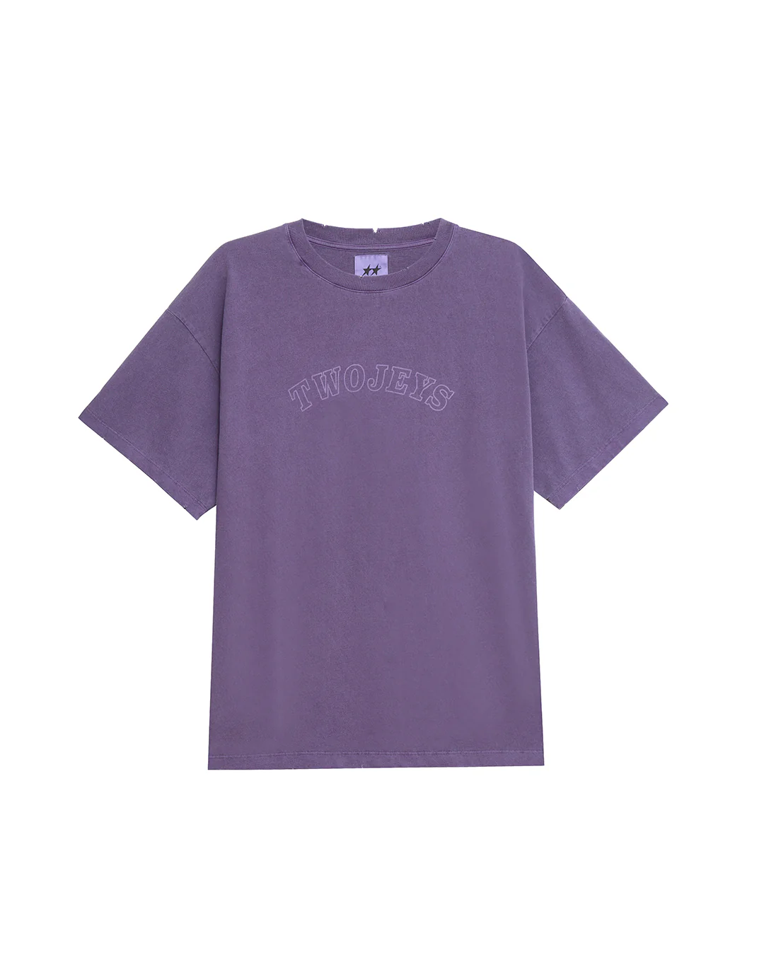 Stone Washed Varsity Tee - Image 2