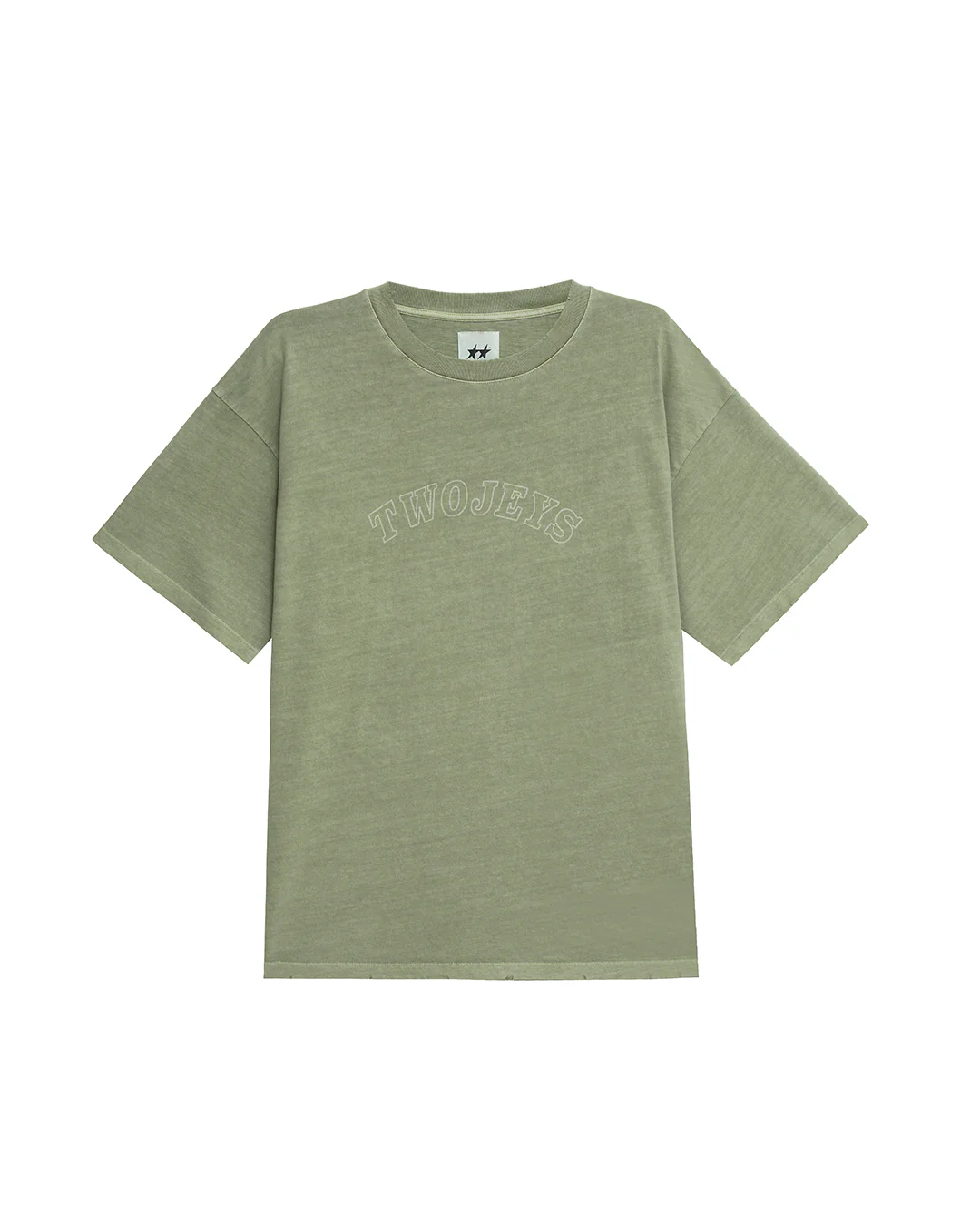 Stone Washed Varsity Tee - Image 3