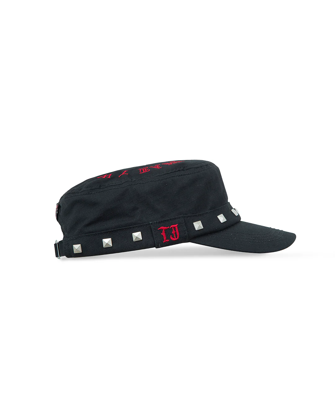 Studded Black Guerrilla Cap - Image 5