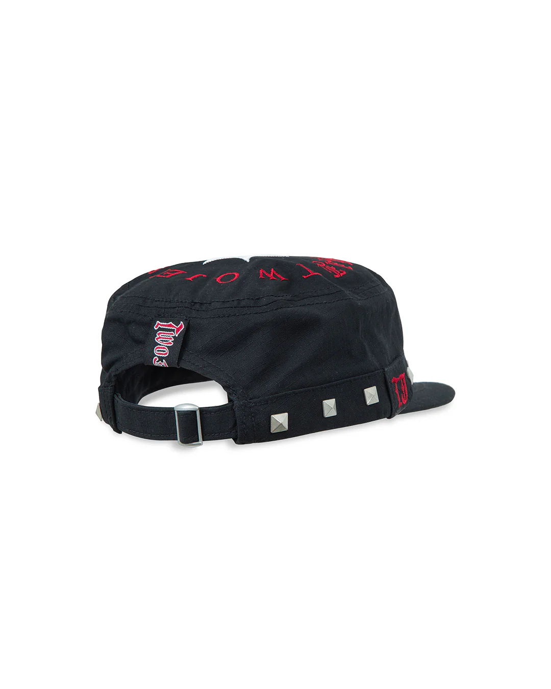 Studded Black Guerrilla Cap - Image 6
