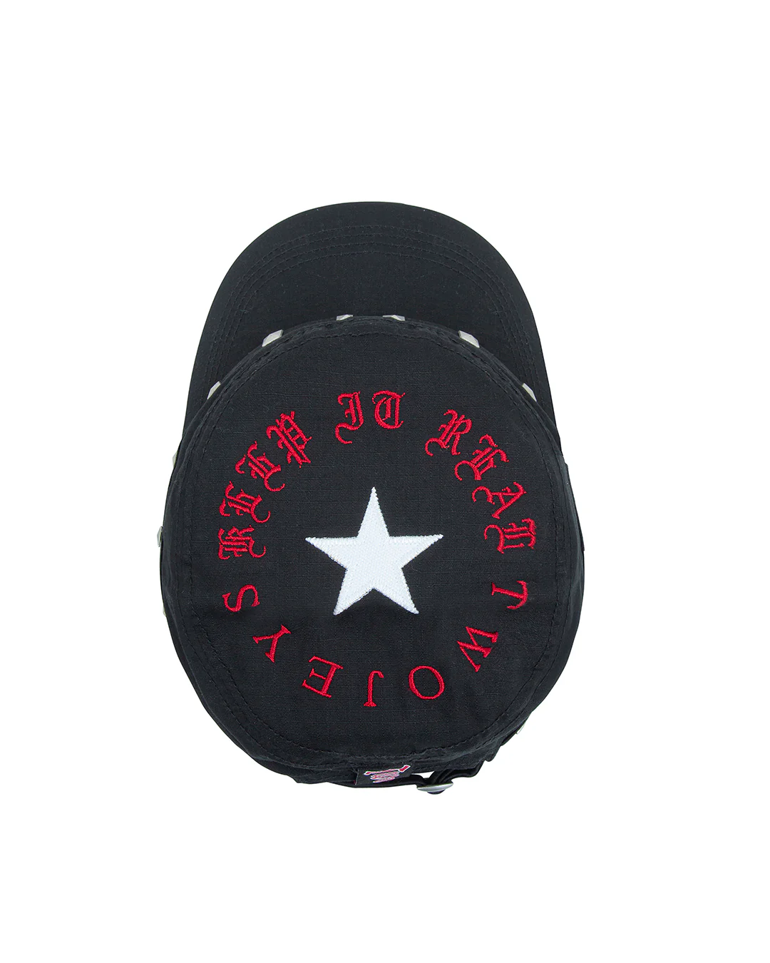 Studded Black Guerrilla Cap - Image 7
