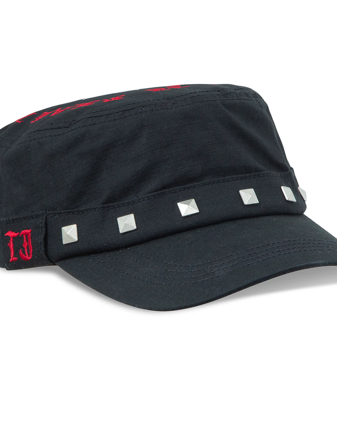 Studded Black Guerrilla Cap - Image 8