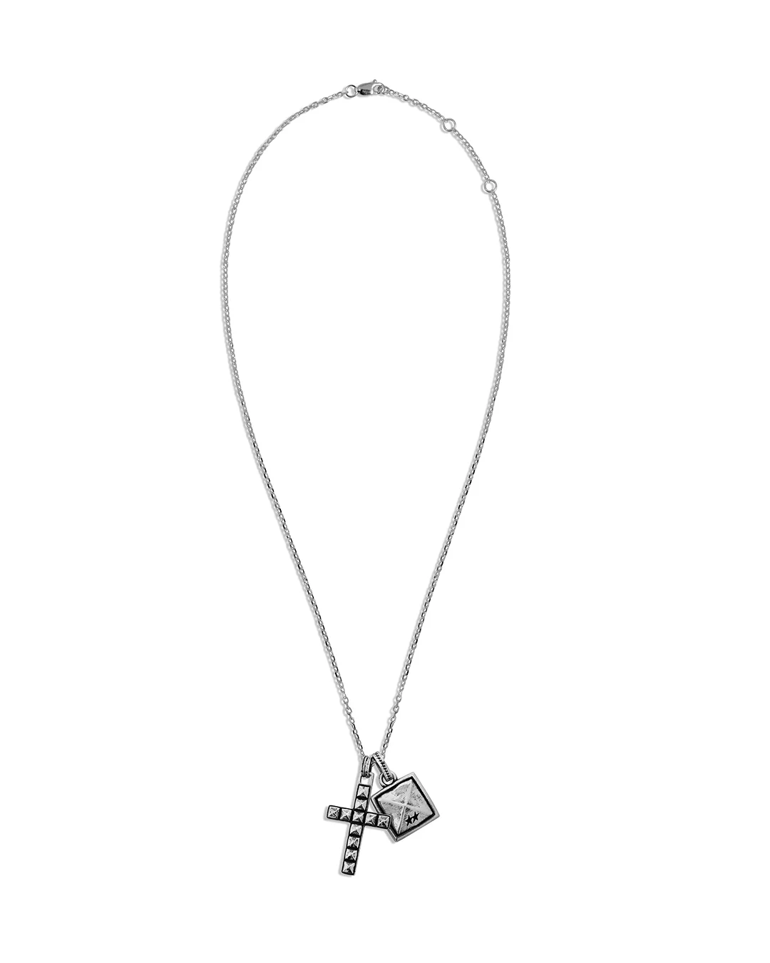 Studded Cross Necklace - Image 5