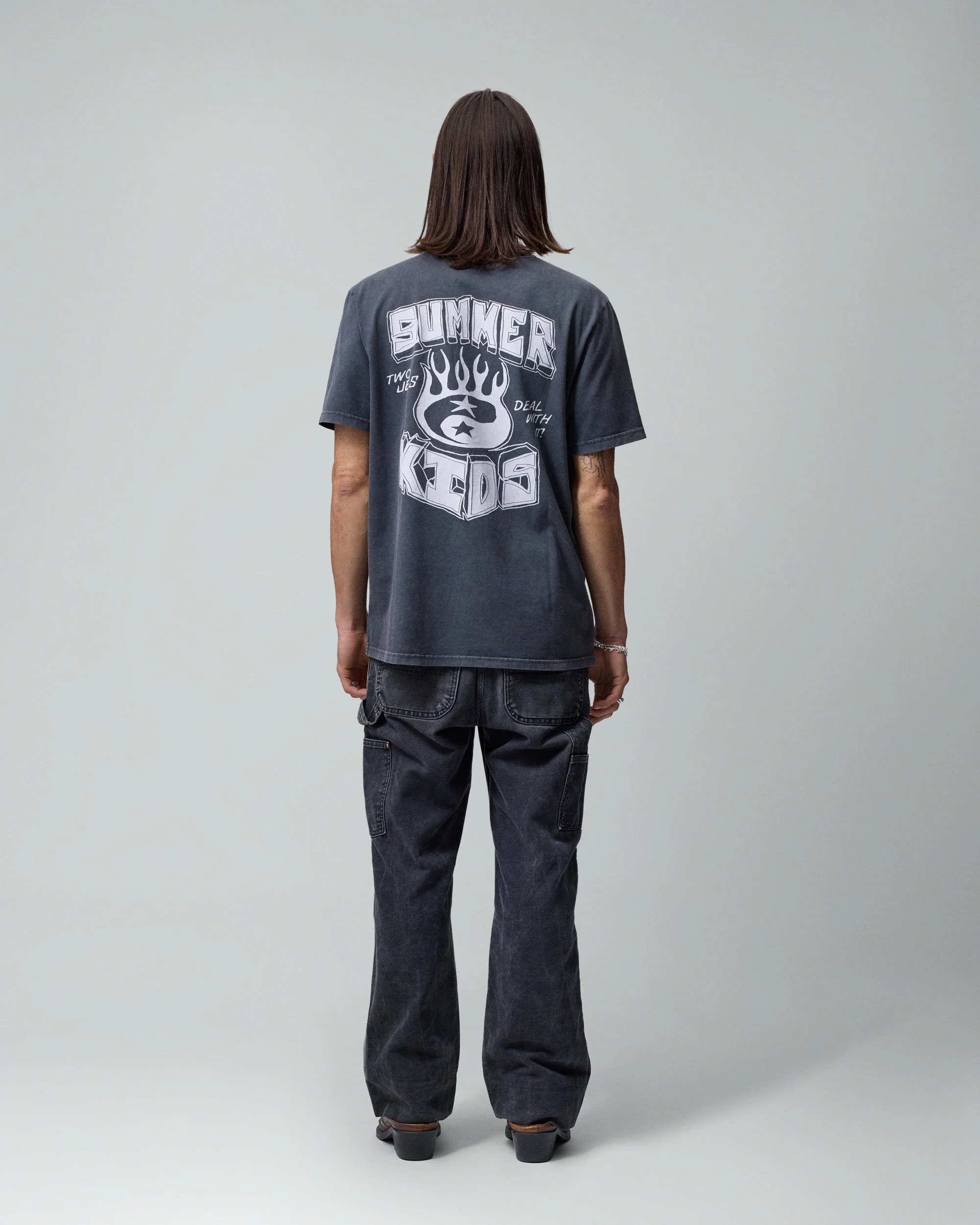 Summer Kids Black Tee - Image 5