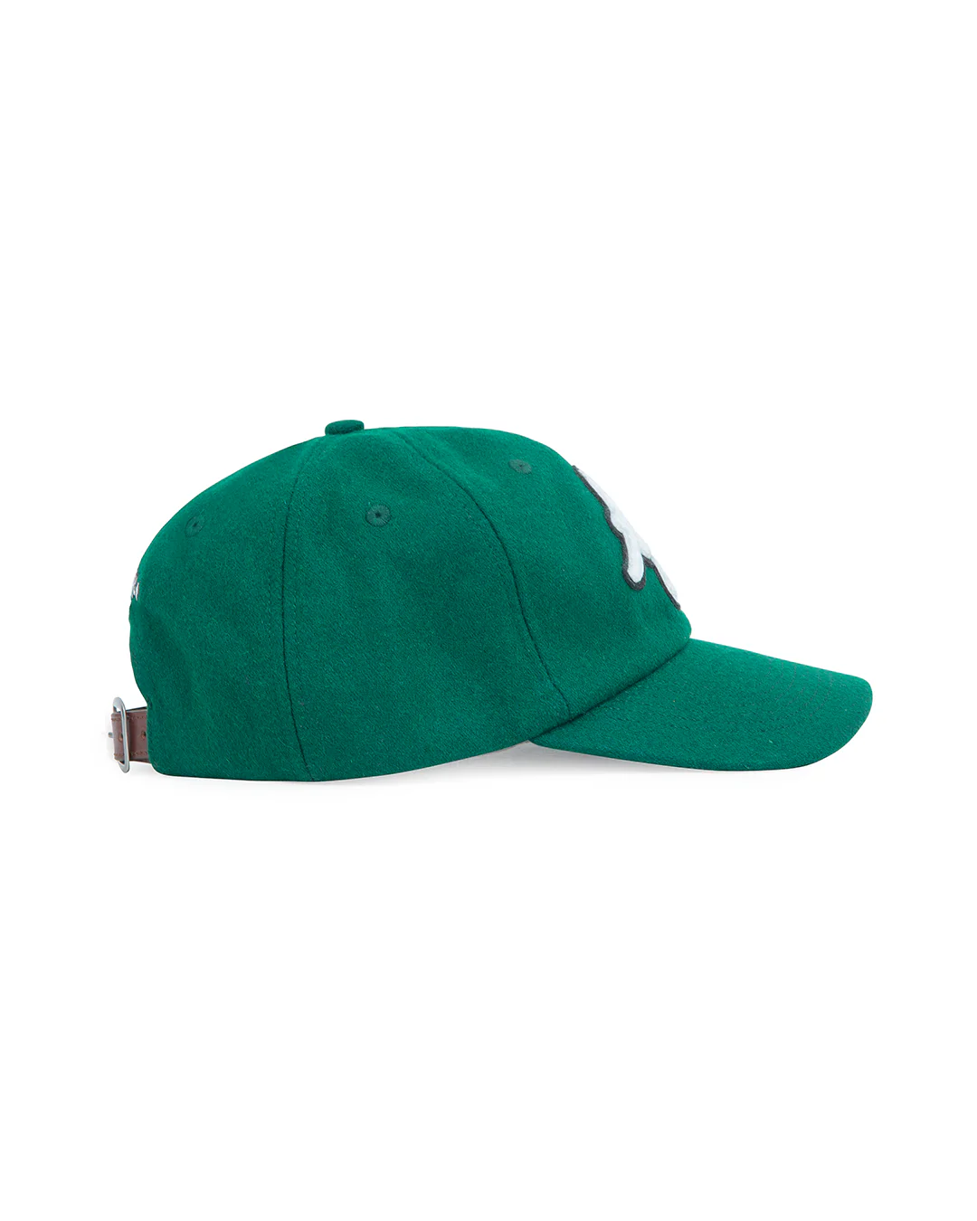 TJ Initials Wool Green Cap - Image 5