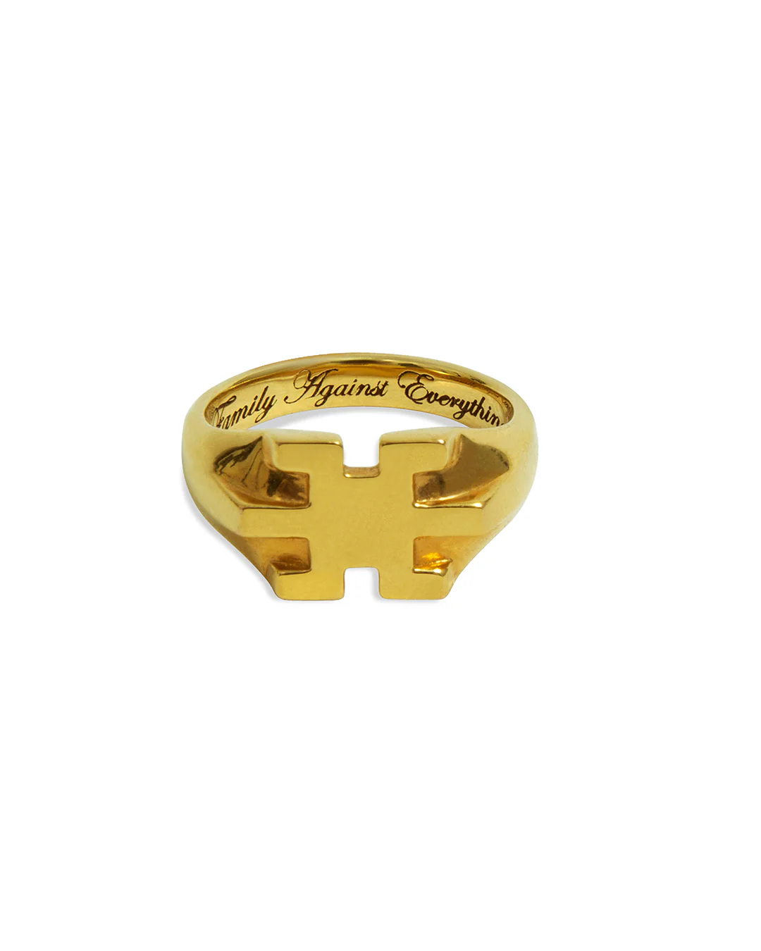 TJ x Cabrio Pinky Ring Gold Plated - Image 2