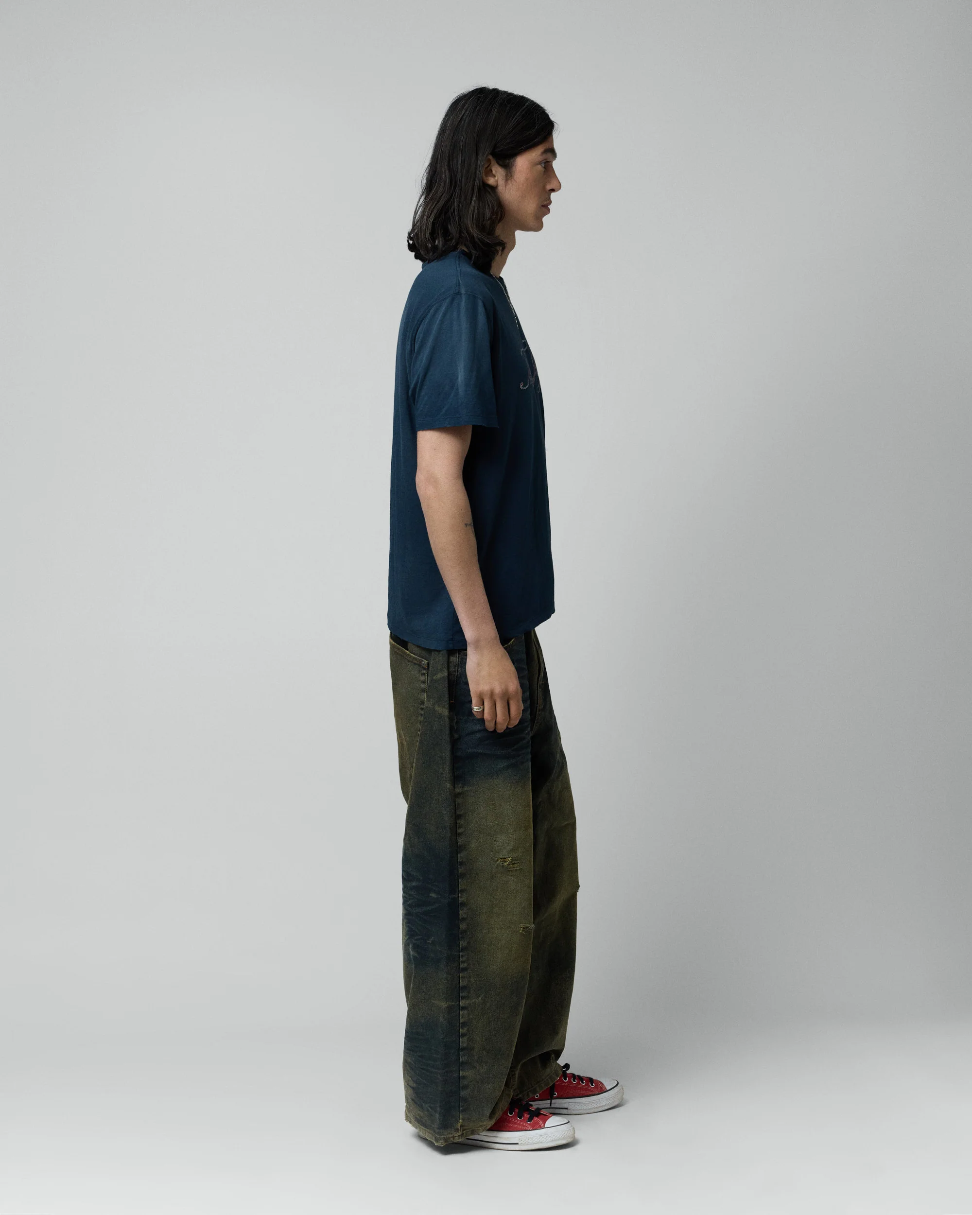 Twojeys Blue Scripted Tee - Image 4