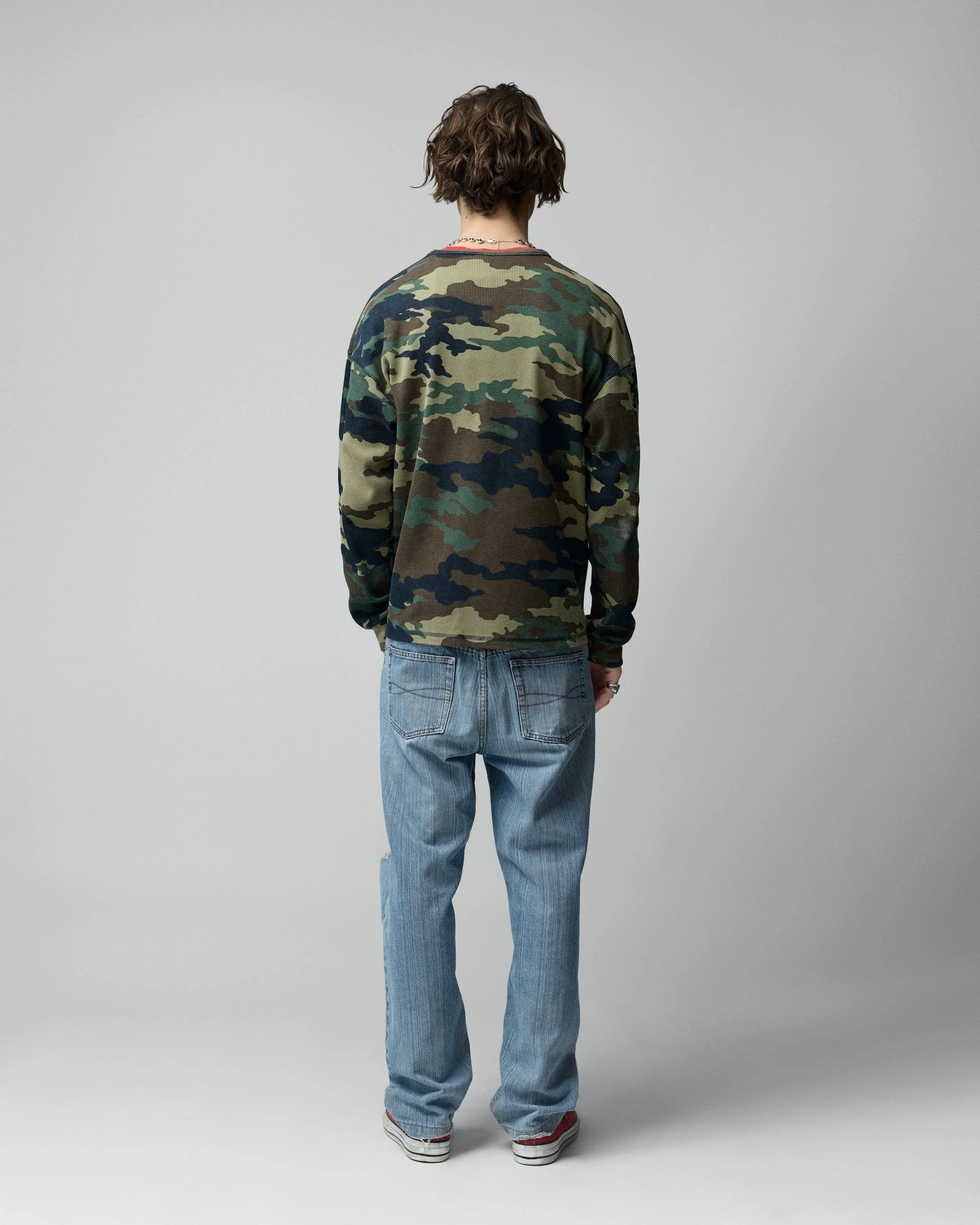 Woodland Basic Waffle Long Sleeve - Image 5
