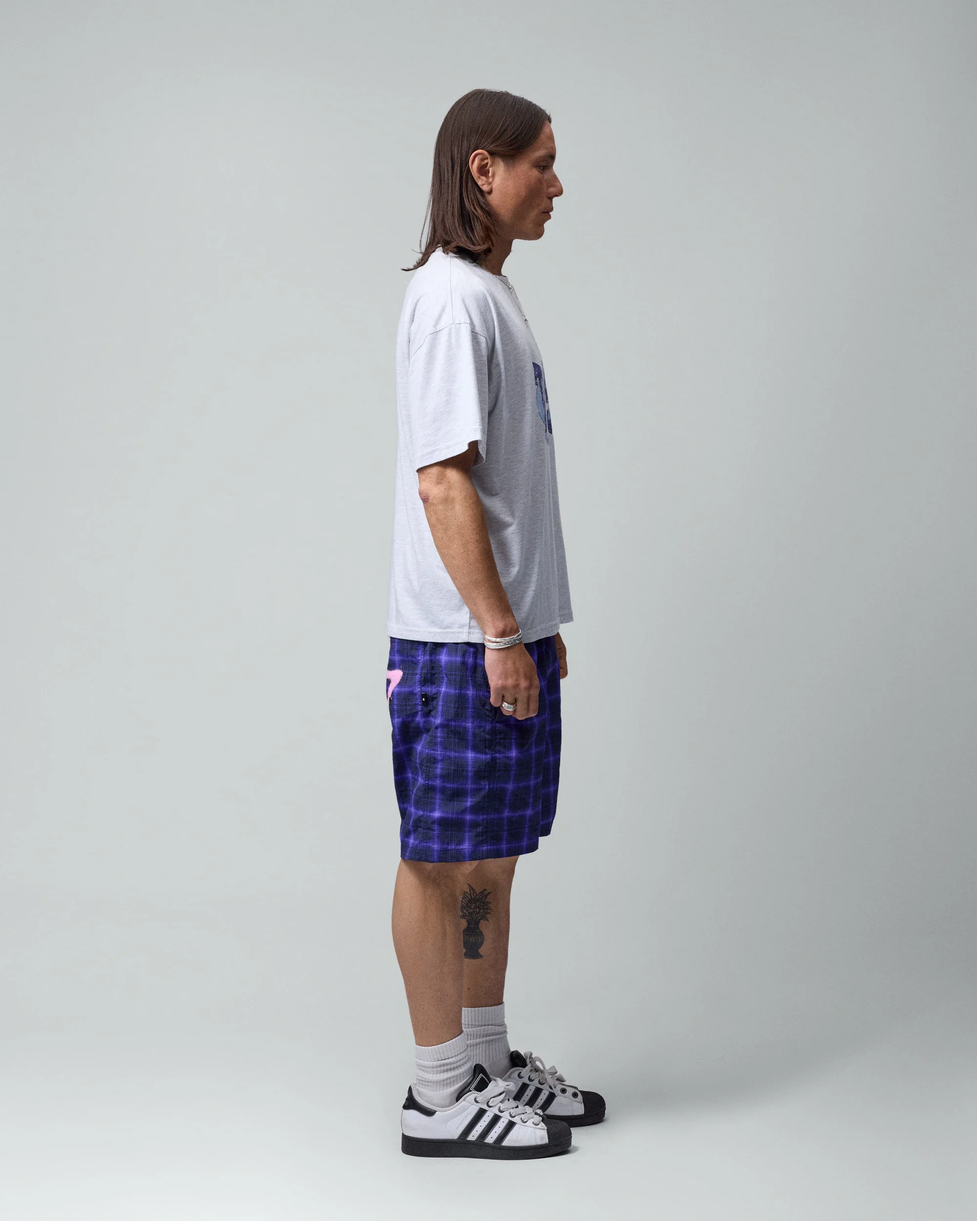 Worldwide Grey Melange Tee - Image 4