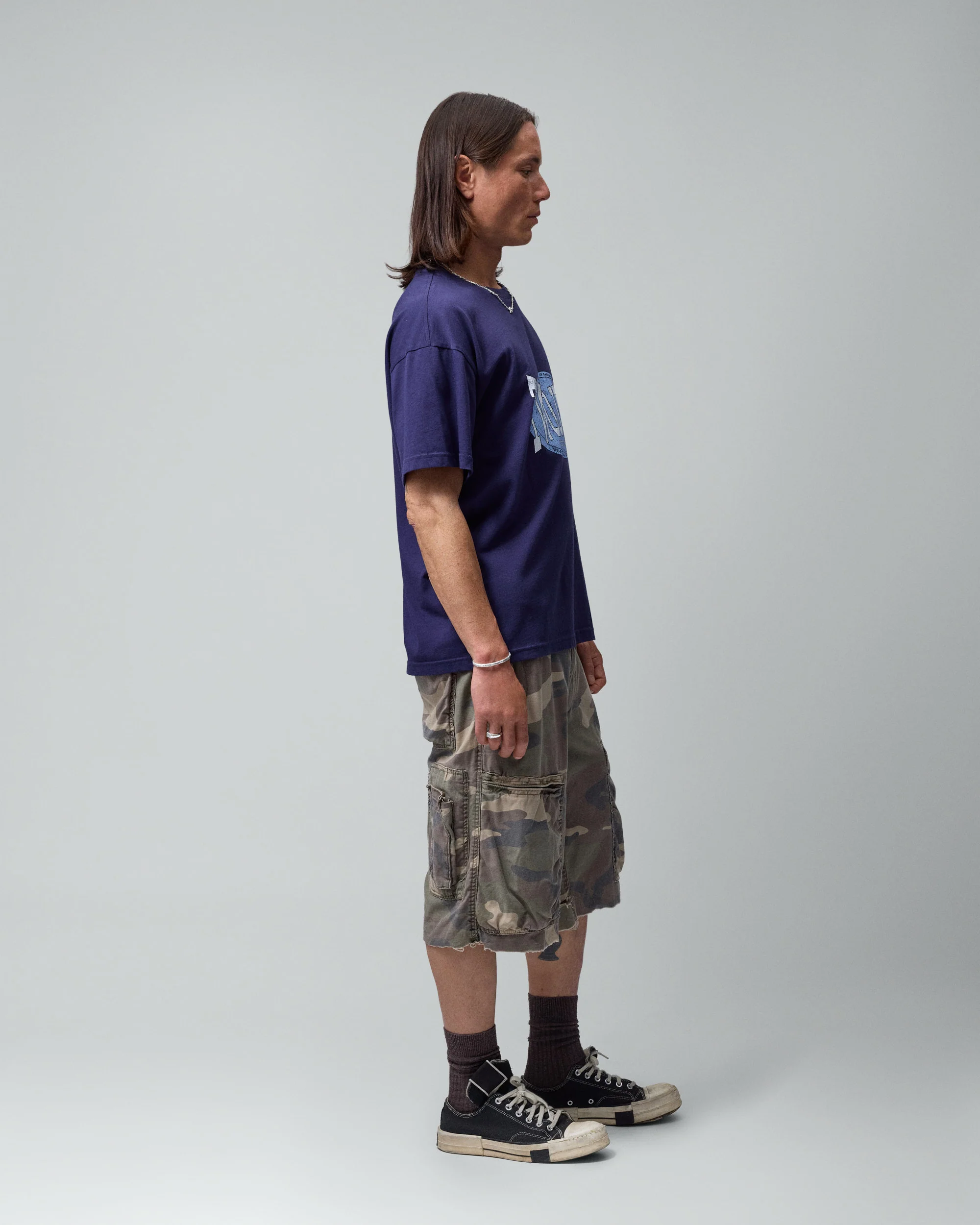 Worldwide Navy Tee - Image 4